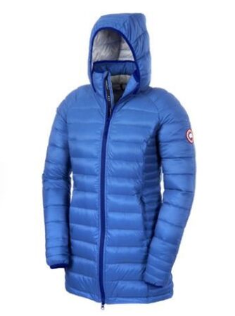 Canada Goose Ladies Brookvale Hooded Coat, Altitude Blue