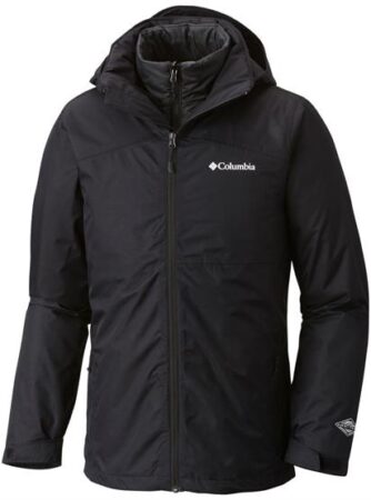 Columbia Aravis Explorer Interchange Jacket Mens, Black