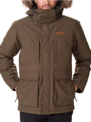 Columbia Marquam Peak Jacket Mens, Olive Green