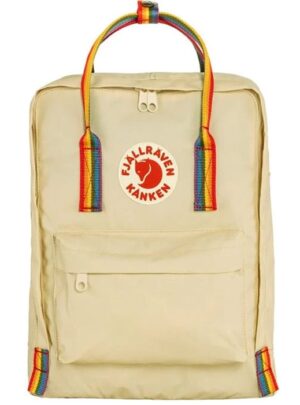 Fjällräven Kånken Rainbow 16L-light oak - Skoletasker / -rygsække