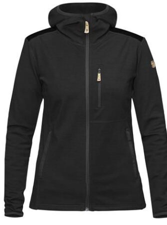 Fjällräven Keb Fleece Hoodie Womens, Dark Grey