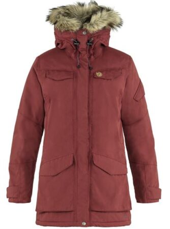 Fjällräven Nuuk Parka Womens, Red Oak