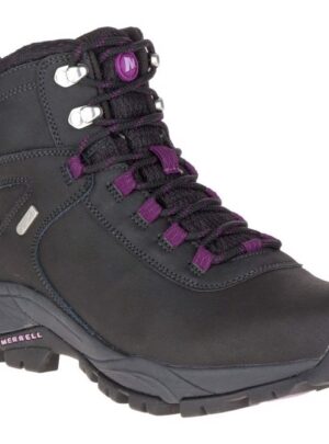 Merrell Vego Mid Dame, black/violet-37 - Vandrestøvler