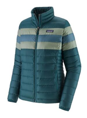 Patagonia Womens Down Sweater, Dark Borealis Green