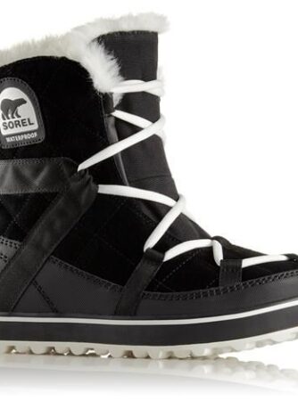 Sorel Glacy Explorer Shortie Dame, Black