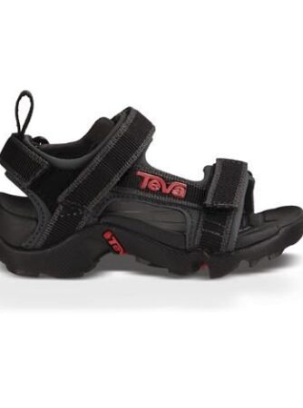 Teva Tanza Børn, Black / Grey / Red