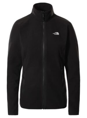 The North Face Womens 100 Glacier FZ, Black