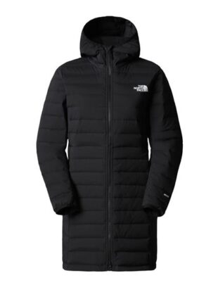 The North Face Womens Belleview Stretch Down Parka, Black