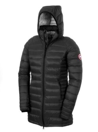 Canada Goose Ladies Brookvale Hooded Coat, Black