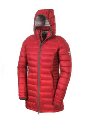 Canada Goose Ladies Brookvale Hooded Coat, Torch