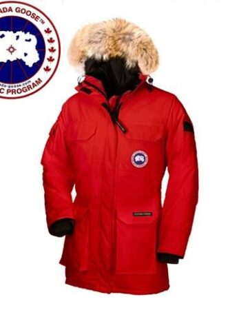 Canada Goose Ladies Expedition Parka, Red