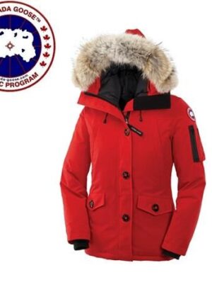 Canada Goose Ladies Montebello Parka, Red