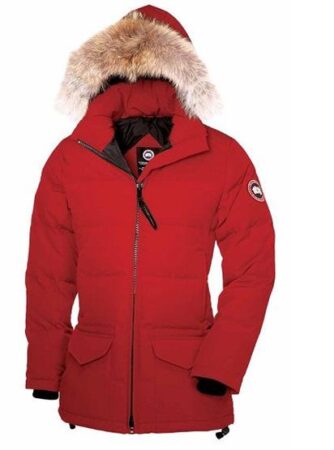 Canada Goose Ladies Solaris Parka, Red