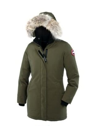 Canada Goose Ladies Victoria Parka, Military Green