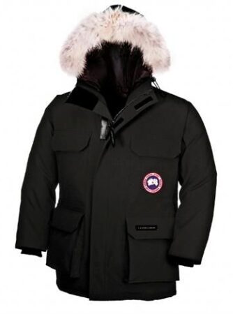 Canada Goose Youth Expedition Parka, Black