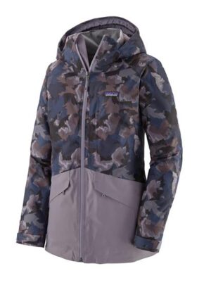 Patagonia Womens Insulated Snowbelle Jacket, Maple Camo