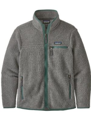 Patagonia Womens Retro Pile Jacket, Salt Grey