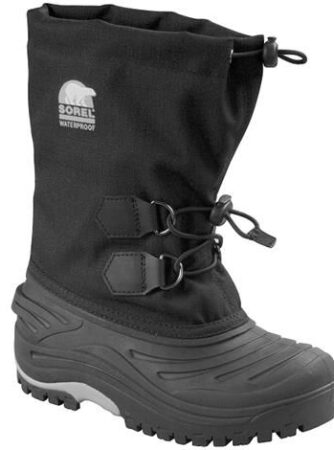 Sorel Super Trooper Børn, Black