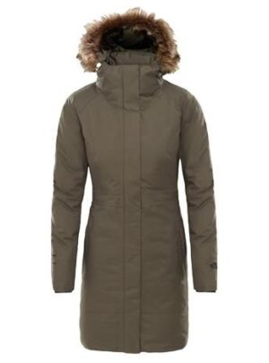 The North Face Womens Arctic Parka II, New Taupe Green