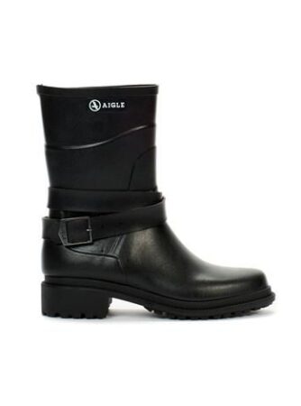 Aigle Macadames Mid Dame, Sort