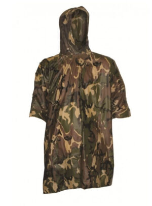 Camouflage Poncho Highlander unisex vandtæt slidstærk