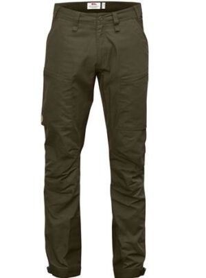 Fjällräven Abisko Lite Trekking Trousers Mens, Dark Olive / Dark Olive