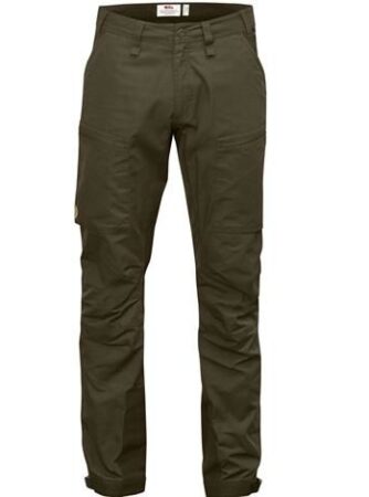 Fjällräven Abisko Lite Trekking Trousers Mens, Dark Olive / Dark Olive