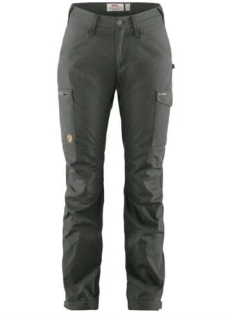 Fjällräven Kaipak Trousers Curved Womens, Basalt