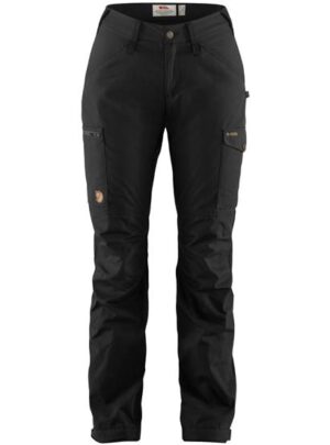 Fjällräven Kaipak Trousers Curved Womens, Black