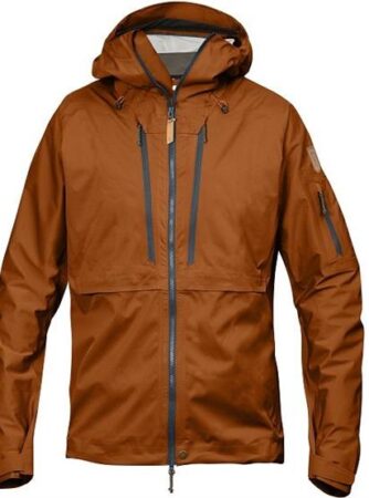 Fjällräven Keb Eco-Shell Jacket Mens, Autumn Leaf