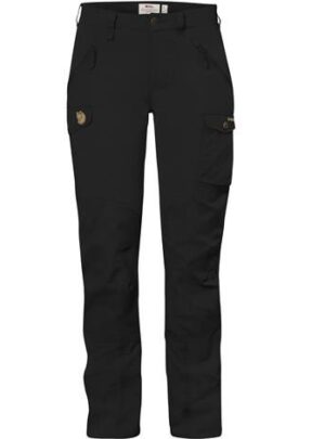 Fjällräven Nikka Trousers Curved Womens, Black