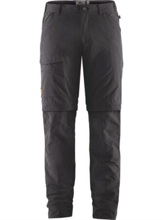 Fjällräven Travellers MT Zip-Off Trousers Mens, Dark Grey