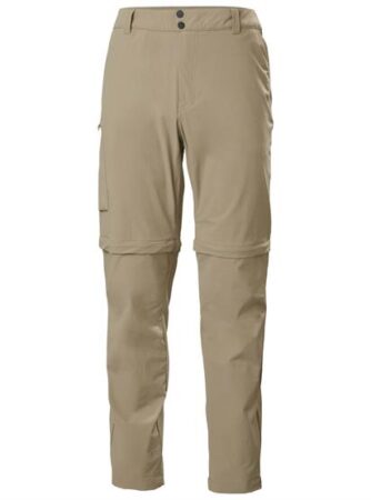 Helly Hansen Mens Brono Softshell Zip Off Pant, Pebble