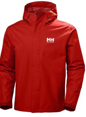 Helly Hansen Mens Seven J Jacket, Alert Red