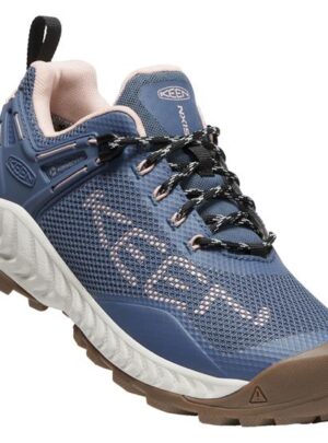 Keen Womens NXIS EVO WP, Vintage Indigo / Peachy