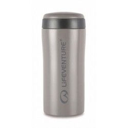 Lifeventure Thermal Mug - 300ml - Matt Grey - Str. Stk. - Termoflaske