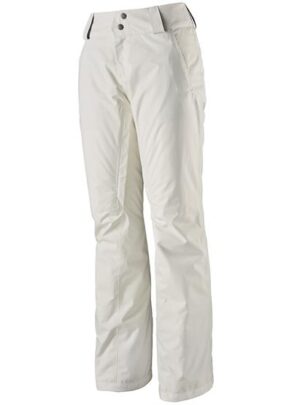 Patagonia Womens Insulated Snowbelle Pants, Birch White