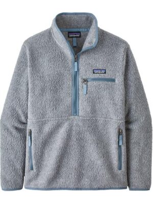 Patagonia Womens Retro Pile Marsupial, Salt Grey /Plume Grey