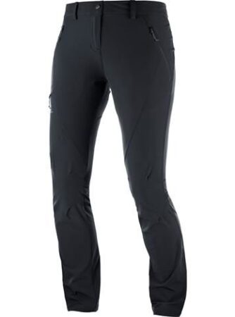 Salomon Wayfarer Tapered Pant Womens, Black