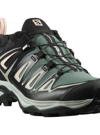 Salomon X Ultra 3 GTX Womens, Balsam Green / Mineral Grey