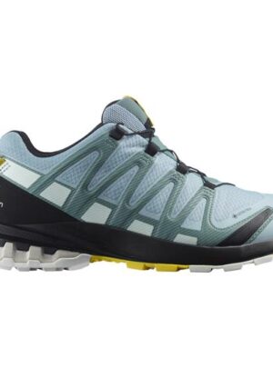 Salomon XA Pro 3D v8 GTX Womens, Zen Blue / Golden Kiwi