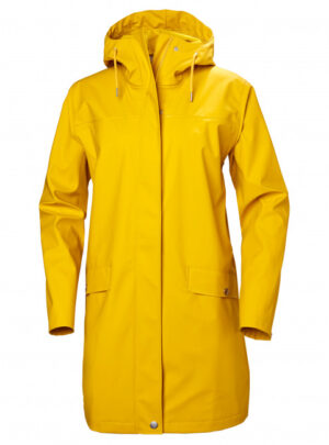 Helly Hansen Moss regnfrakke, dame, gul