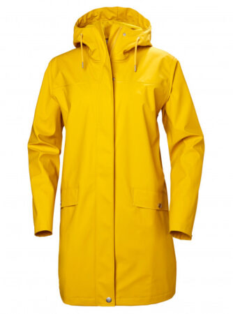 Helly Hansen Moss regnfrakke, dame, gul