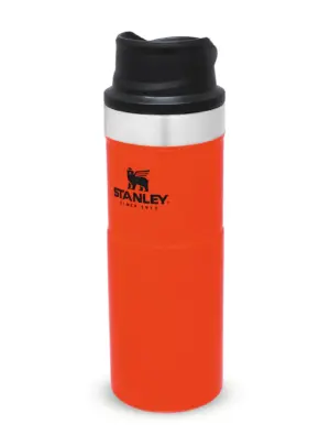 Stanley Classic Trigger Action Blaze Orange Travel 0,47 Mug - - Outdoor i Centrum