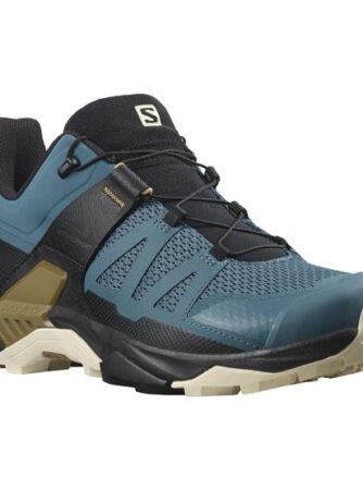 Salomon X Ultra 4 Mens, Mallard Blue / Bleached Sand