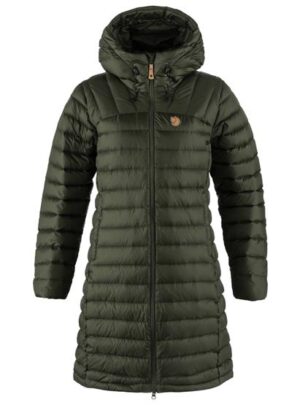 Fjällräven Snow Flake Parka Womens, Deep Forest