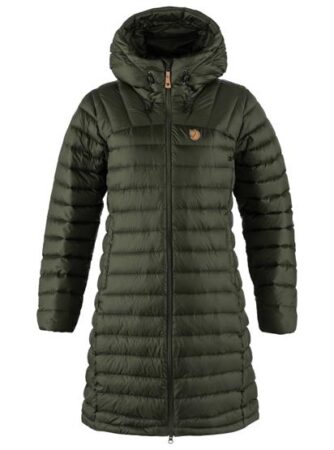 Fjällräven Snow Flake Parka Womens, Deep Forest