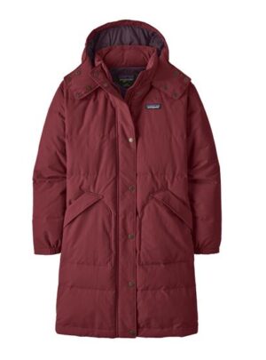 Patagonia Womens Downdrift Parka, Carmine Red