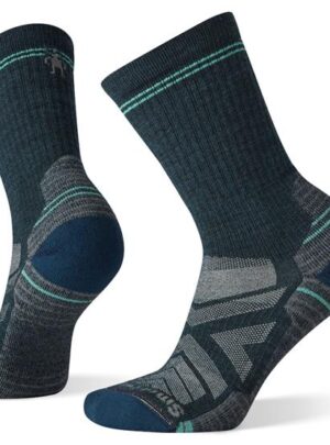 Smartwool Womens Hike Light Cushion Crew Socks, Twilight Blue