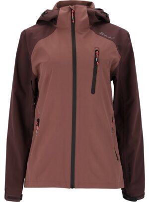 Weather Report Camelia W AWG regnjakke Dame 15.000mm-marron-36 - Regntøj, poncho